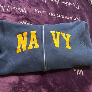 Dark blue navy sweatshirt